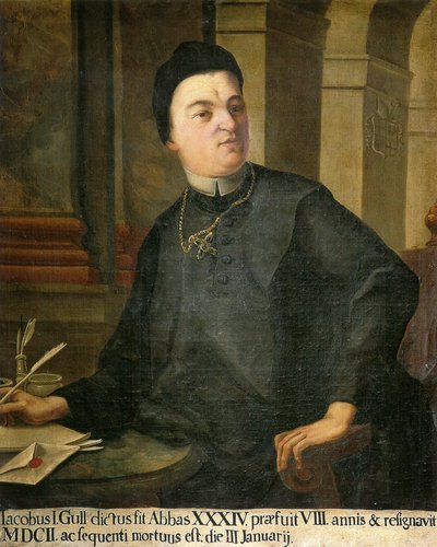 der 34. Abt, Jakob Gull (Gall) von Unknown